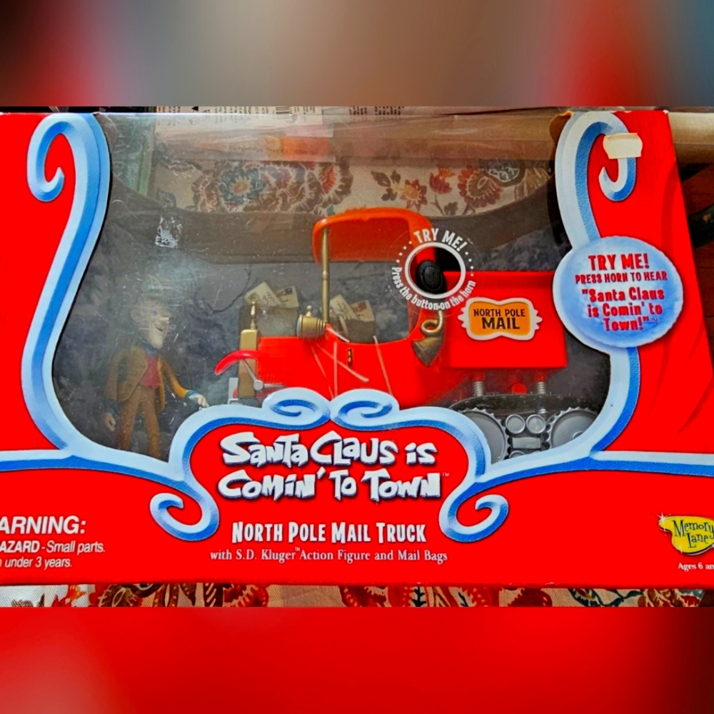 North Pole Mail Truck